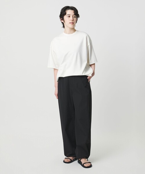 MARW UNITED ARROWS（マルゥ ユナイテッドアローズ）の「＜MARW UNITED ARROWS＞ストレート イージーパンツ 撥水（その他パンツ・レディース・ベージュ/ナチュラル/ブラック・36/38）」の8枚目の写真