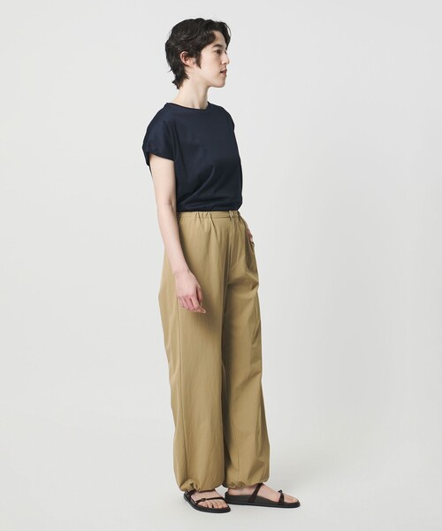 MARW UNITED ARROWS（マルゥ ユナイテッドアローズ）の「＜MARW UNITED ARROWS＞ストレート イージーパンツ 撥水（その他パンツ・レディース・ベージュ/ナチュラル/ブラック・36/38）」の10枚目の写真