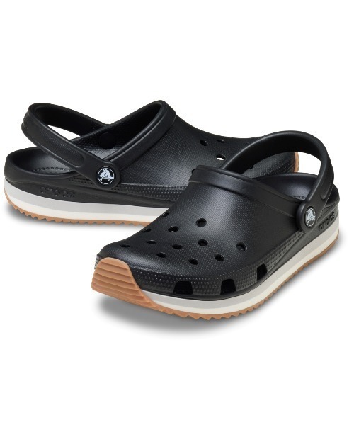 crocs（クロックス）の「クロックス crocs Classic Retro Runner（サンダル・メンズ・ブラック・27.0cm）」の3枚目の写真