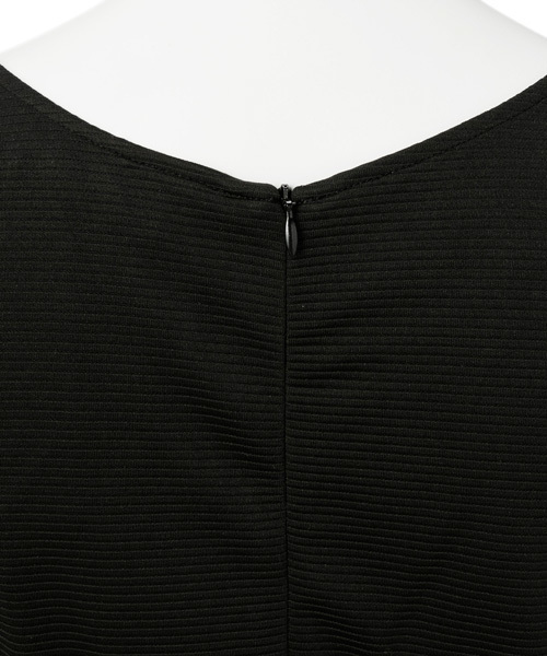 GUILD PRIME(ギルドプライム)の「【GUILD PRIME】WOMENS レースコンビフレアーショートワンピース(ワンピース・レディース・ブラック・34/36)」の4枚目の写真