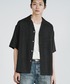 WYM LIDNM（ウィム バイ リドム）の「GAUZE JACQUARD CHECK H/S SHIRT（シャツ/ブラウス・M）」