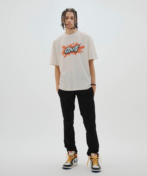 NOISE MAKER(ノイズメーカー)の「スプラッシュロゴTEE(Tシャツ/カットソー・メンズ・オフホワイト/ブラック・MEDIUM/LARGE/X-LARGE)」の9枚目の写真
