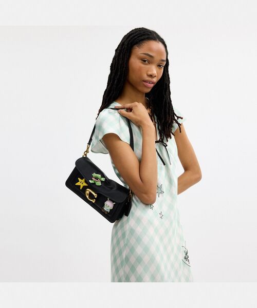 COACH（コーチ）の「【COACH | BRAIN DEAD】ソフト タビー ショルダー バッグ 26・ピン（ショルダーバッグ・レディース・ブラック系その他・ONE）」の3枚目の写真