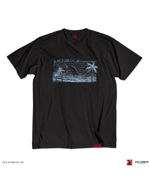 AIR TWOKYO(エアトゥーキョー)の「『ゴジラVSデストロイア』30周年 シーンイラストTシャツ 4(ゴジラJr.)(Tシャツ/カットソー・メンズ・ホワイト/ブラック・MEDIUM/XX-LARGE/X-LARGE/LARGE/SMALL)」の4枚目の写真