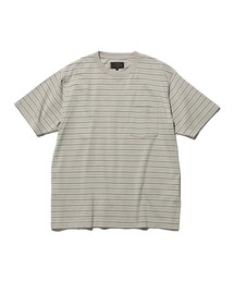 Pocket Tee Multi Stripe①