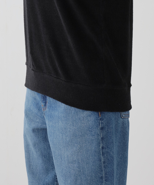 JOURNAL STANDARD LUXE(ジャーナルスタンダード ラックス)の「【SOIL】LINEN/POLYESTER PILE CREW-NECK VEST(Tシャツ/カットソー・レディース・ブラック・FREE)」の18枚目の写真
