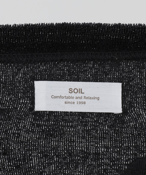 JOURNAL STANDARD LUXE(ジャーナルスタンダード ラックス)の「【SOIL】LINEN/POLYESTER PILE CREW-NECK VEST(Tシャツ/カットソー・レディース・ブラック・FREE)」の16枚目の写真