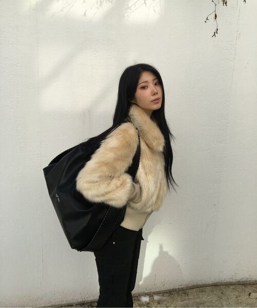 ASON(アズオン)の「ROVE BAG / BLACK(ショルダーバッグ・レディース・その他・FREE)」の12枚目の写真