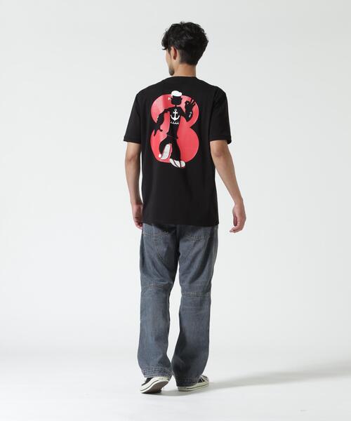 muta marine(ムータ・マリン)の「muta MARINE/ムータ マリン/Popeye Tee(Tシャツ/カットソー・メンズ・ホワイト/ブラック・5/6/7)」の19枚目の写真