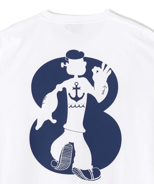 muta marine(ムータ・マリン)の「muta MARINE/ムータ マリン/Popeye Tee(Tシャツ/カットソー・メンズ・ホワイト/ブラック・5/6/7)」の16枚目の写真