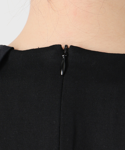 IENA LA BOUCLE（イエナラブークル）の「《追加》《洗濯機洗い可》タイプライターコンビプルオーバー（Tシャツ/カットソー・レディース・ホワイト/ブラック・FREE）」の18枚目の写真
