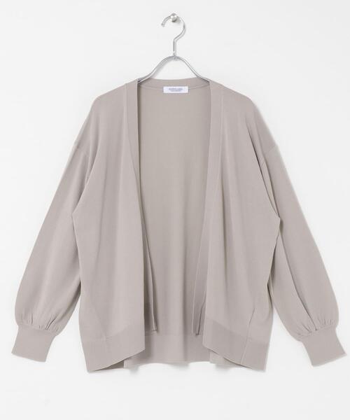 URBAN RESEARCH Sonny Label(アーバンリサーチサニーレーベル)の「『WEB限定』アイスサマーUVカットニットカーディガン(カーディガン/ボレロ・レディース・ブルー/ブラウン/グレー系その他/ブラック・FREE)」の7枚目の写真