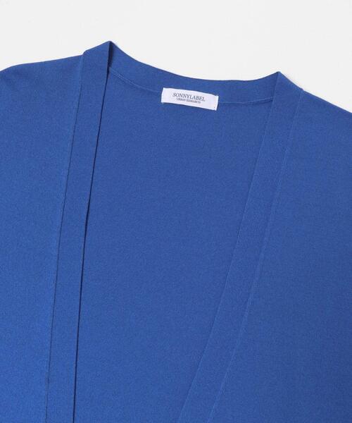 URBAN RESEARCH Sonny Label(アーバンリサーチサニーレーベル)の「『WEB限定』アイスサマーUVカットニットカーディガン(カーディガン/ボレロ・レディース・ブルー/ブラウン/グレー系その他/ブラック・FREE)」の12枚目の写真