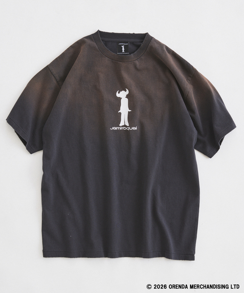 JOURNAL STANDARD relume(ジャーナルスタンダード レリューム)の「Jamiroquai / ジャミロクワイ 別注 フェードプリント Tシャツ(Tシャツ/カットソー・メンズ・ホワイト/ブラック/ライトイエロー・LARGE/MEDIUM)」の10枚目の写真