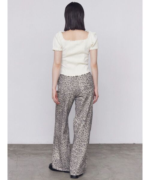 EMODA（エモダ）の「ルーズワイドツイルパンツ（その他パンツ・レディース・グレー/ベージュ/ピンク・SMALL/MEDIUM）」の11枚目の写真