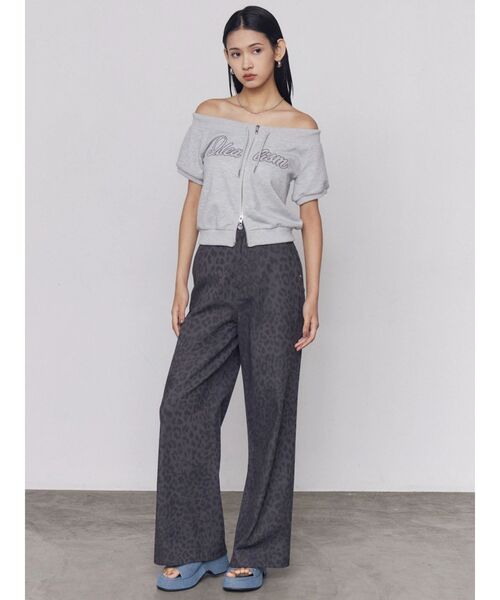 EMODA（エモダ）の「ルーズワイドツイルパンツ（その他パンツ・レディース・グレー/ベージュ/ピンク・SMALL/MEDIUM）」の13枚目の写真
