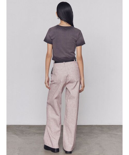 EMODA（エモダ）の「ルーズワイドツイルパンツ（その他パンツ・レディース・グレー/ベージュ/ピンク・SMALL/MEDIUM）」の19枚目の写真
