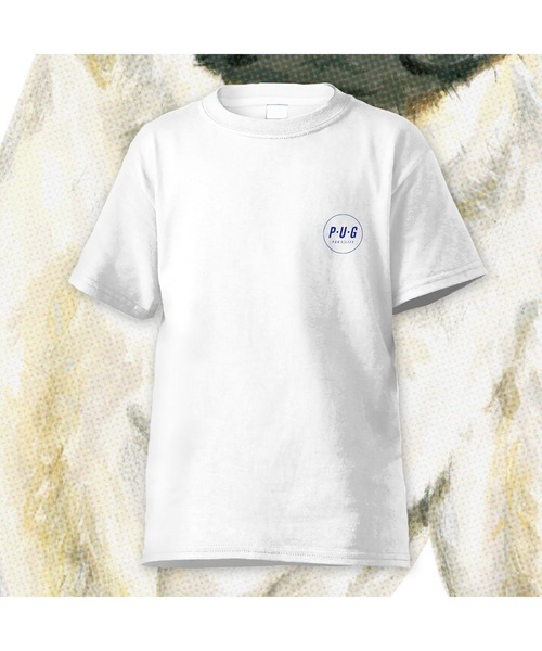 AKISHIKA design(アキシカデザイン)の「P.U.G's LIFE T-SHIRTS(Tシャツ/カットソー・メンズ・White・M/XL/L)」の13枚目の写真