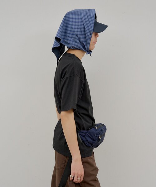 WHIMSIC(ウィムジック)の「【UNISEX】6パネル ウィズ スカーフ(ハット・レディース・ベージュ/ネイビー/チャコールグレー・FREE)」の20枚目の写真