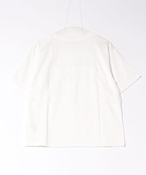 LOWRYS FARM(ローリーズファーム)の「レースドッキングTEE 1043045(Tシャツ/カットソー・レディース・チャコールグレー/オフホワイト/ブラック・FREE)」の17枚目の写真