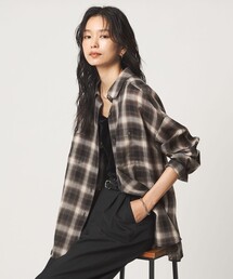 green label relaxing（グリーンレーベルリラクシング）の「［size SHORTあり］シアー チェック シャツ（シャツ/ブラウス）」