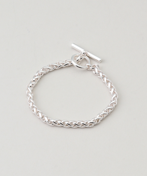 IENA（イエナ）の「on the sunny side of the street Triple Triolet Chain Bracelet  261-100B（ブレスレット・レディース・シルバー・FREE）」の2枚目の写真