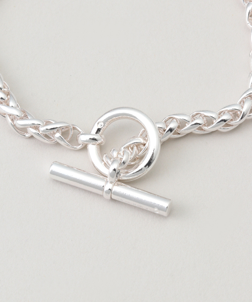 IENA（イエナ）の「on the sunny side of the street Triple Triolet Chain Bracelet  261-100B（ブレスレット・レディース・シルバー・FREE）」の3枚目の写真