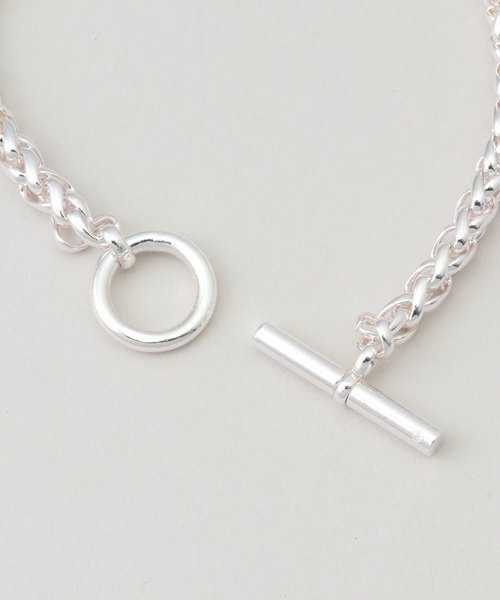 IENA（イエナ）の「on the sunny side of the street Triple Triolet Chain Bracelet  261-100B（ブレスレット・レディース・シルバー・FREE）」の4枚目の写真