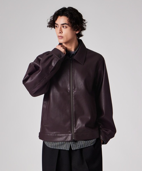 PS Paul Smith｜ピーエスポールスミス（メンズ）のブルゾン（ブラウン