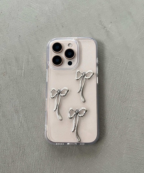 Me%(ミィパーセント)の「【iPhone16PRO対応】パーツツキケース16PRO 1045973/GOODS(スマホケース/カバー・レディース・クリア・FREE)」の4枚目の写真