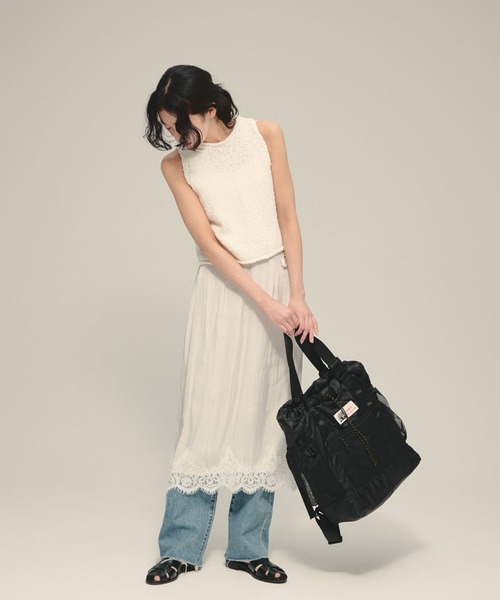 JEANASIS(ジーナシス)の「【CARIBOU】Tote Bag/784842(トートバッグ・レディース・ブラック・FREE)」の2枚目の写真