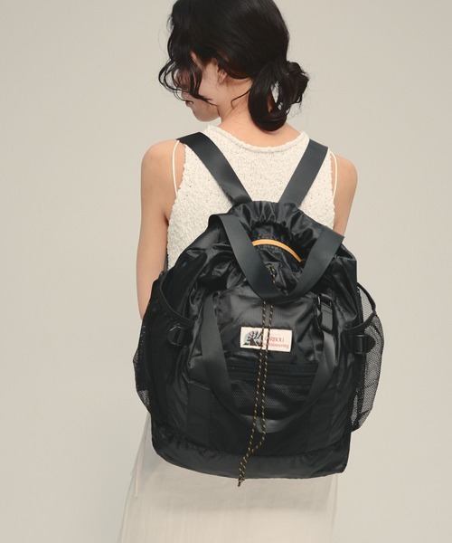 JEANASIS(ジーナシス)の「【CARIBOU】Tote Bag/784842(トートバッグ・レディース・ブラック・FREE)」の5枚目の写真