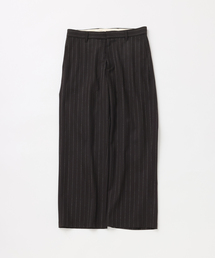【FOLL / フォル】old stripe wool light slacks