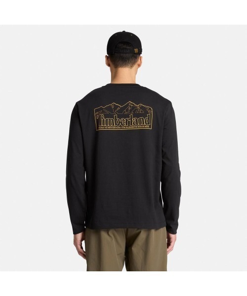 Timberland(ティンバーランド)の「長袖 グラフィック Tシャツ メンズ(Tシャツ/カットソー・メンズ・ブラック・LARGE/MEDIUM/X-LARGE/XX-LARGE)」の3枚目の写真