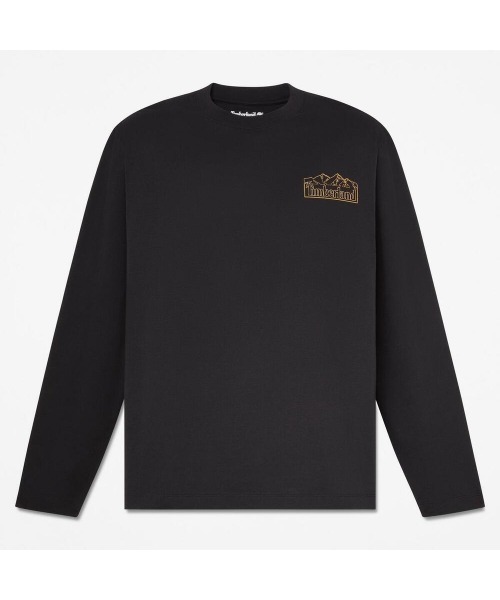 Timberland(ティンバーランド)の「長袖 グラフィック Tシャツ メンズ(Tシャツ/カットソー・メンズ・ブラック・LARGE/MEDIUM/X-LARGE/XX-LARGE)」の4枚目の写真