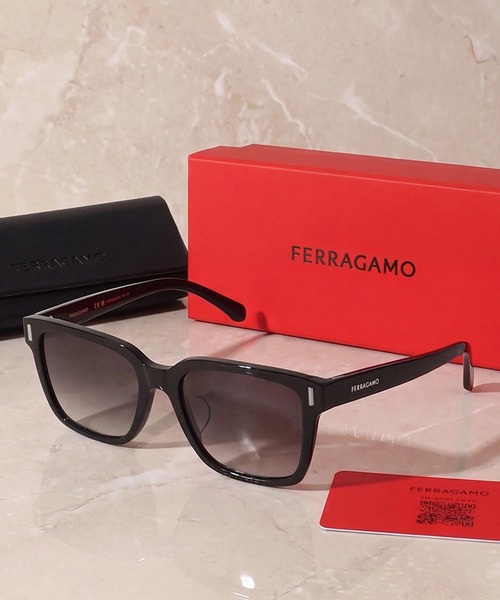 セール】【FERRAGAMO/フェラガモ】UVカット ウェリントンサングラス