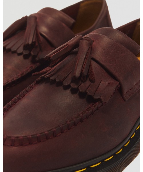 Dr. Martens(ドクターマーチン)の「Dr. Martens/ドクターマーチン ADRIAN タッセル ローファー 30917600(ローファー・メンズ・チェリーレッド・UK6/UK5/UK4/UK3/UK11/UK10/UK9/UK8/UK7)」の4枚目の写真