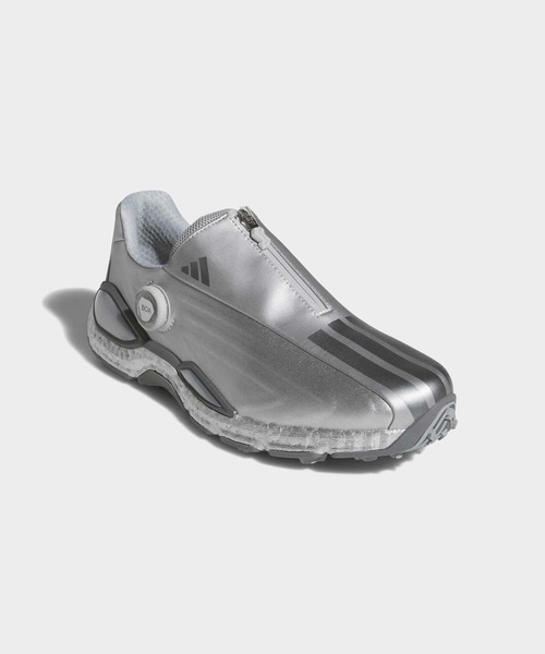 adidas(アディダス)の「コードカオス 27 ボア スパイクレス ゴルフ / CODECHAOS 27 BOA SPIKELESS GOLF【adidas Golf/アディダスゴルフ】(スニーカー・メンズ・シルバー・24.5cm/25.5cm/26.5cm/27.5cm/28.5cm/25.0cm/26.0cm/27.0cm/28.0cm/29.0cm)」の4枚目の写真