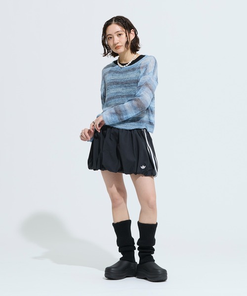 adidas(アディダス)の「バルーンスカート / アディダスオリジナルス adidas Originals(スカート・レディース・ブラック・XX-LARGE/LARGE/MEDIUM/SMALL/X-LARGE)」の2枚目の写真