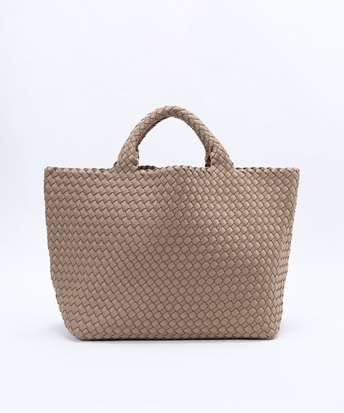 NAGHEDI(ナゲディ)の「【NAGHEDI】トートバッグ-St Barths Medium Tote(トートバッグ・レディース・ダークブラウン/ベージュ・M)」の11枚目の写真