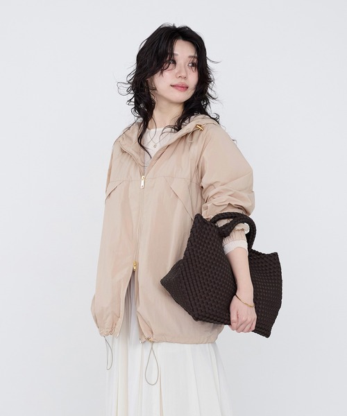 NAGHEDI(ナゲディ)の「【NAGHEDI】トートバッグ-St Barths Medium Tote(トートバッグ・レディース・ダークブラウン/ベージュ・M)」の13枚目の写真