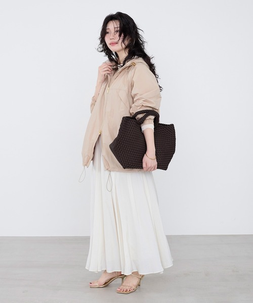 NAGHEDI(ナゲディ)の「【NAGHEDI】トートバッグ-St Barths Medium Tote(トートバッグ・レディース・ダークブラウン/ベージュ・M)」の15枚目の写真