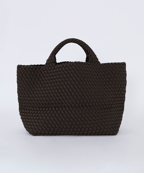 NAGHEDI(ナゲディ)の「【NAGHEDI】トートバッグ-St Barths Medium Tote(トートバッグ・レディース・ダークブラウン/ベージュ・M)」の22枚目の写真