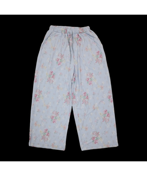 MUSEMOOD(ミューズムード)の「ローズレター ワイドパンツ (バンディングパンツ)(スウェットパンツ・レディース・その他・ONE SIZE)」の5枚目の写真