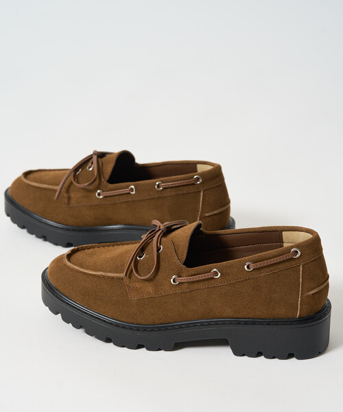 FREAK'S STORE(フリークスストア)の「デッキシューズ(モカシン/デッキシューズ・レディース・ブラック/ブラウン・36/37/38)」の8枚目の写真