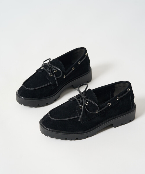 FREAK'S STORE(フリークスストア)の「デッキシューズ(モカシン/デッキシューズ・レディース・ブラック/ブラウン・36/37/38)」の15枚目の写真
