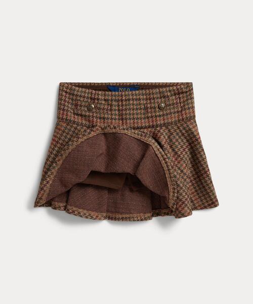 POLO RALPH LAUREN CHILDRENSWEAR(ポロ ラルフ ローレン チルドレンズウェア)の「チェック ダブルニット スコート(その他パンツ・キッズ・ブラウン・4/6/3)」の4枚目の写真
