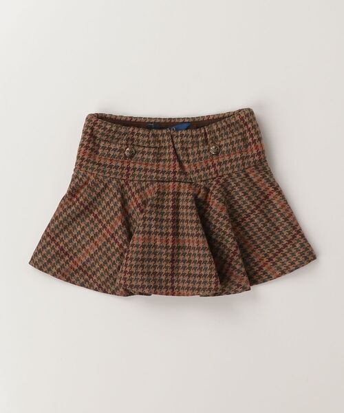 POLO RALPH LAUREN CHILDRENSWEAR(ポロ ラルフ ローレン チルドレンズウェア)の「チェック ダブルニット スコート(その他パンツ・キッズ・ブラウン・4/6/3)」の3枚目の写真