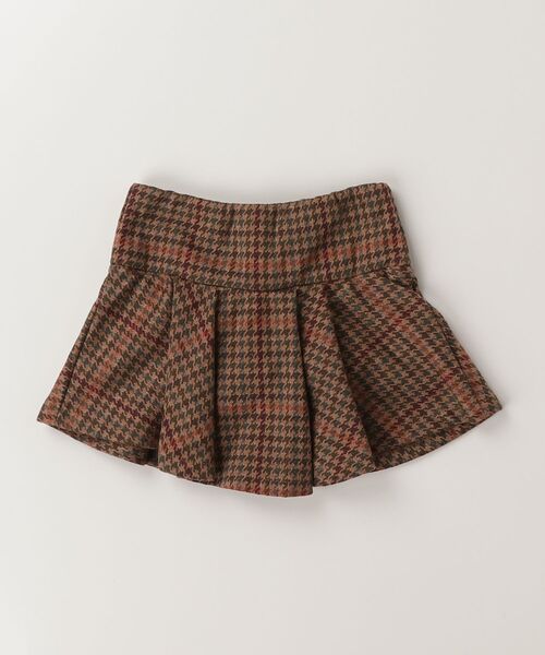 POLO RALPH LAUREN CHILDRENSWEAR(ポロ ラルフ ローレン チルドレンズウェア)の「チェック ダブルニット スコート(その他パンツ・キッズ・ブラウン・4/6/3)」の2枚目の写真