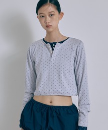 Powder Dot Henley